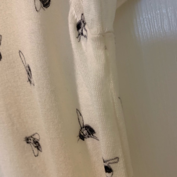 J. Crew Tippi Embellished Bee Print Wool Sweater SMALL - Picture 8 of 14